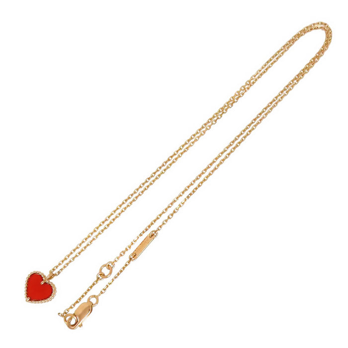 Van Cleef & Arpels  
Sweet Alhambra Heart Necklace