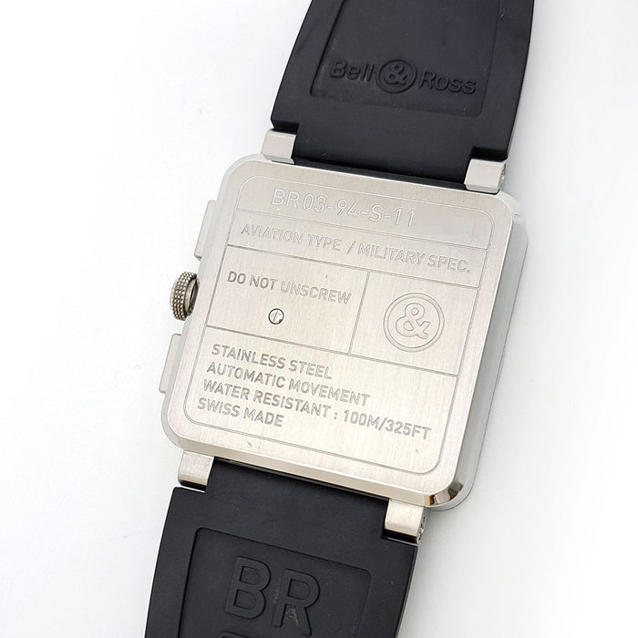Bell＆Ross 
BR-03 クロノグラフ 
箱付
