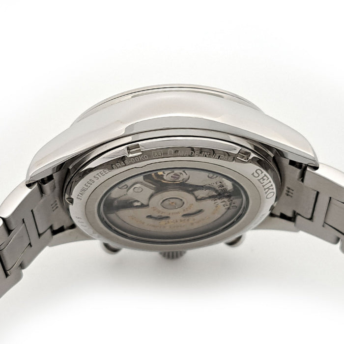 SEIKO 
プレザージュ クロノグラフ 琺瑯