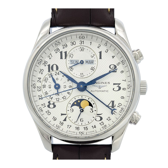 LONGINES 
マスターコレクション クロノグラフ ムーンフェイズ 
ギャラ付