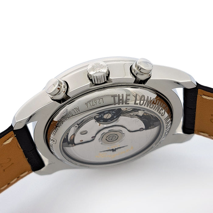 LONGINES 
マスターコレクション クロノグラフ ムーンフェイズ 
ギャラ付
