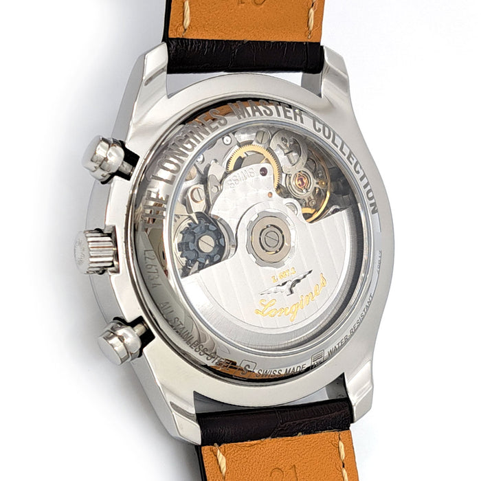 LONGINES 
マスターコレクション クロノグラフ ムーンフェイズ 
ギャラ付