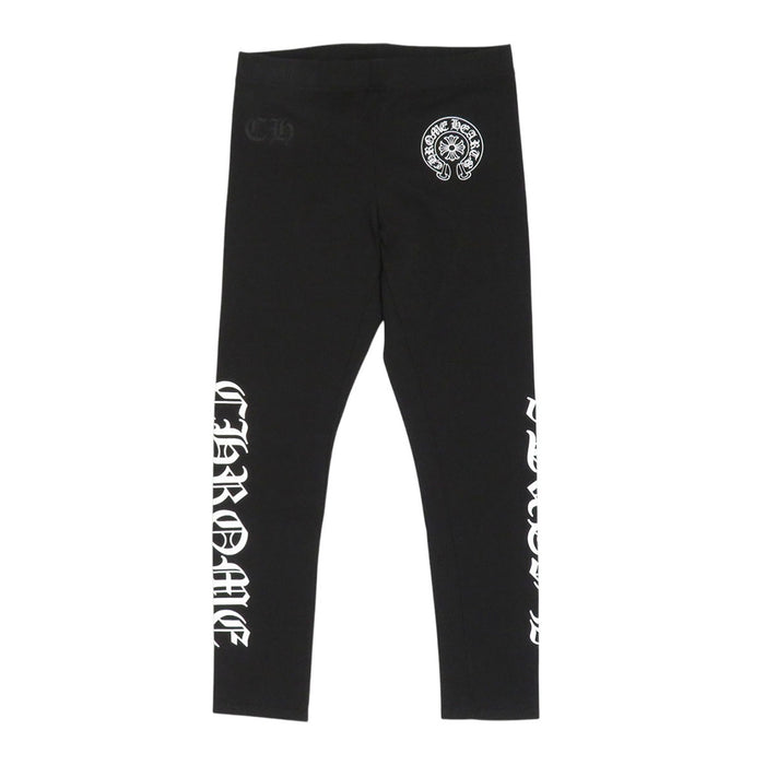 CHROME HEARTS  
CH十字标志 棉质  
马蹄铁印花紧身裤