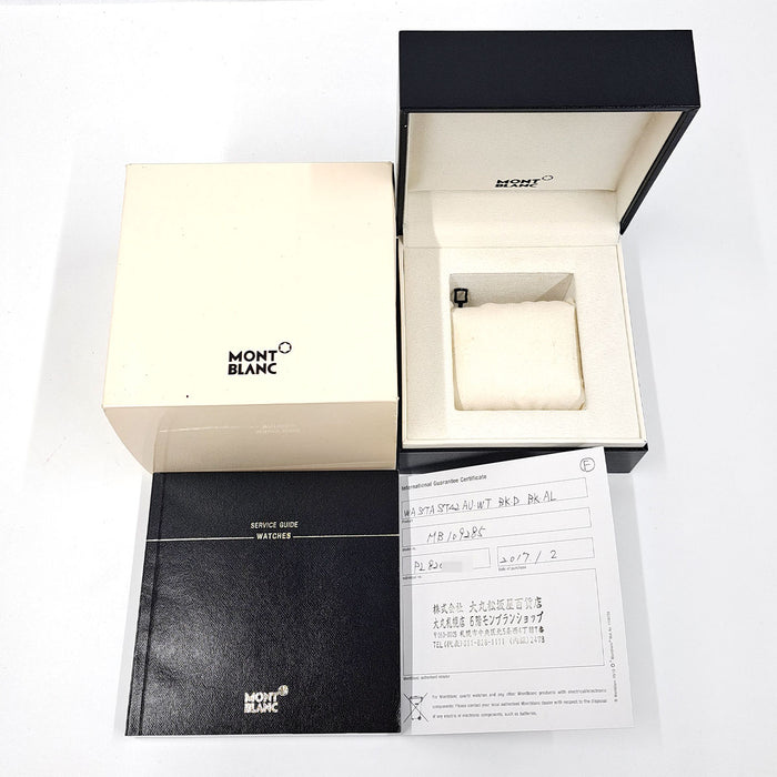 MONTBLANC 
スター ワールドタイム 
箱ギャラ付