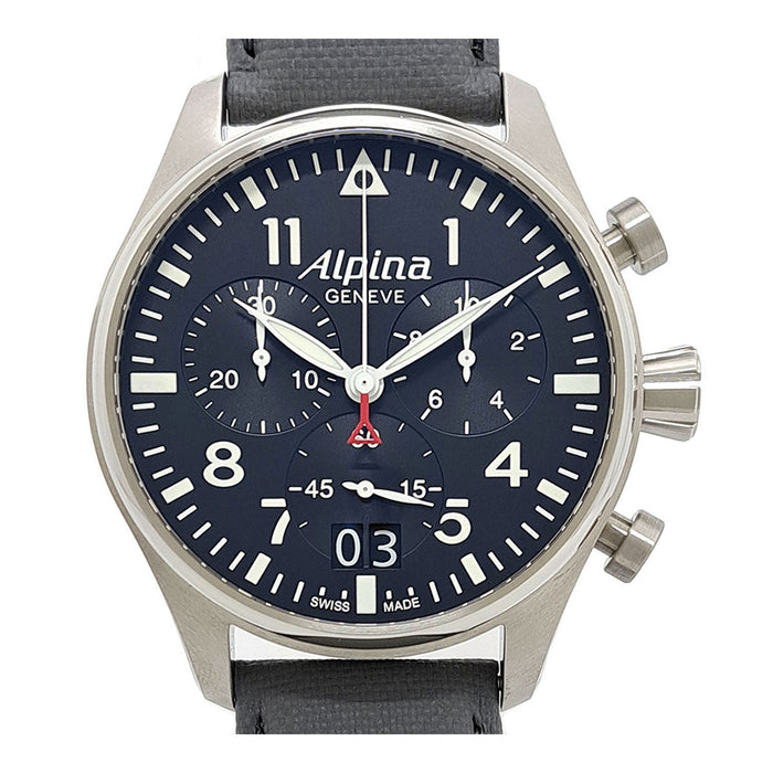 阿尔皮纳  
星辰计时器  
附带盒子和保修卡