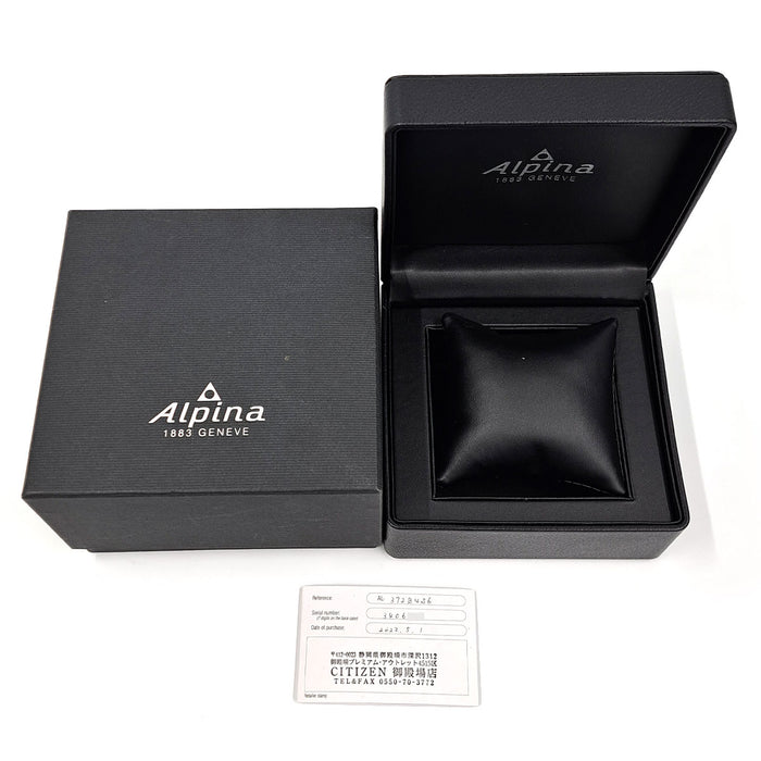 阿尔皮纳  
星辰计时器  
附带盒子和保修卡