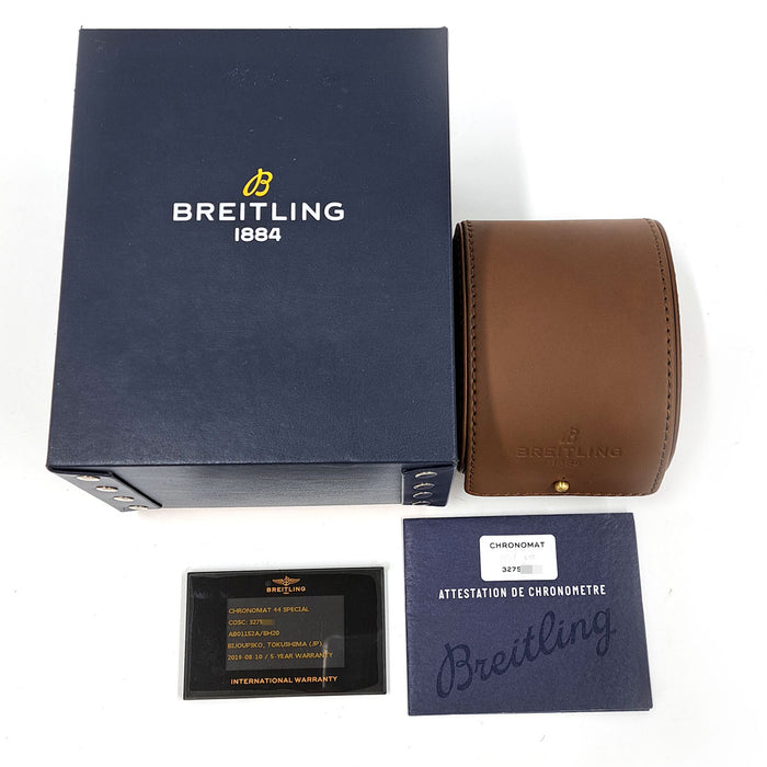BREITLING 
クロノマット44 JSP 
箱ギャラ付