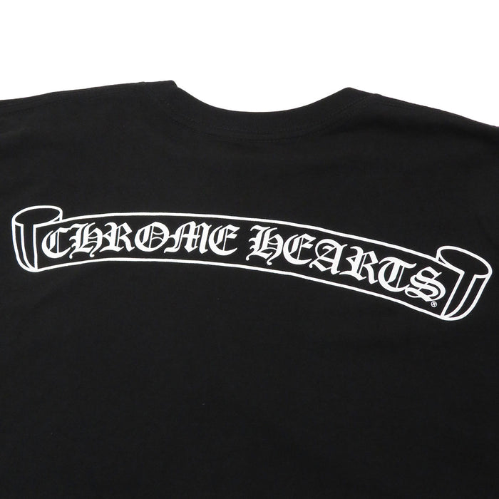 CHROME HEARTS 
CH ABRAMOVIC Étiquette Scroll Coton 
T-shirt collaboration Abramović