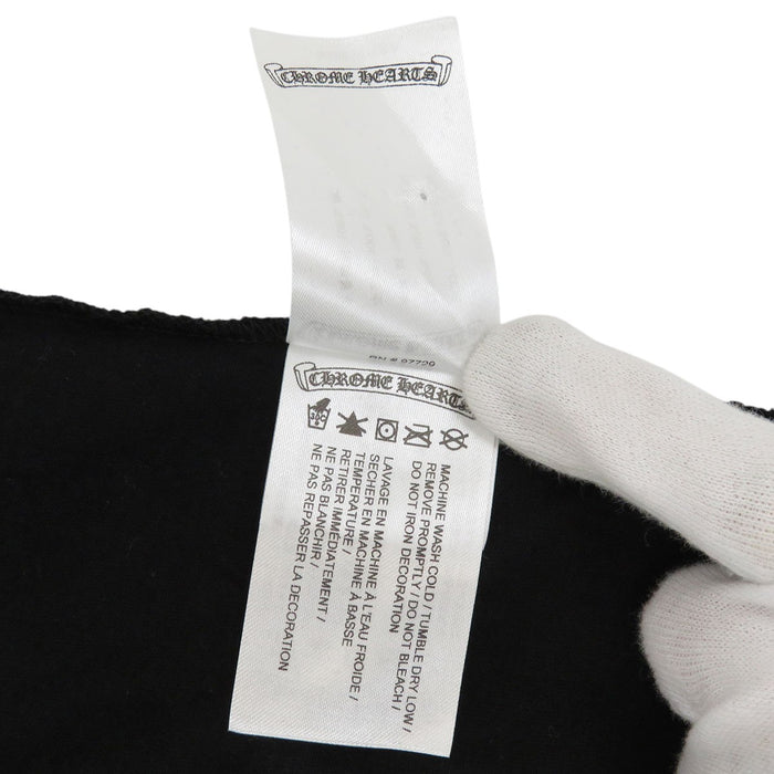 CHROME HEARTS 
CH ABRAMOVIC Étiquette Scroll Coton 
T-shirt collaboration Abramović