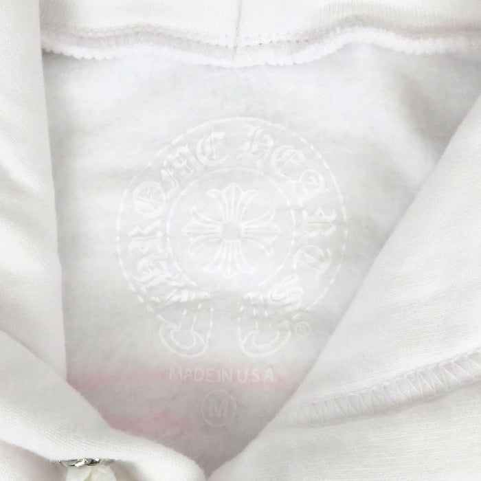 CHROME HEARTS 
Sweatshirt Pullover CH Logo Floral Cross Sweat Cotton Brushed Inside 
Horseshoe Print Hoodie