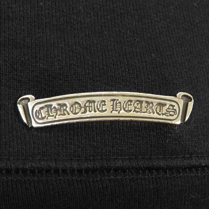 CHROME HEARTS  
Triple Cross Dagger Zip High Neck Fleece-Lined Cotton  
U SAILIN ON 1 2 ZP Half-Zip Sweatshirt Trainer