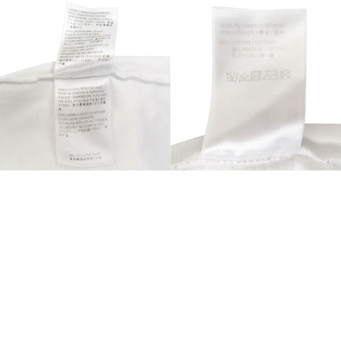 BALENCIAGA  
T-shirt a maniche corte con logo stampato sul retro  
T-shirt con logo