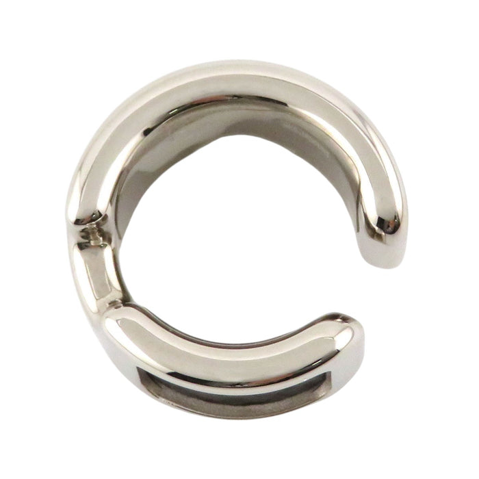 HERMES 
H アッシュ ロゴ シルバーカラーメタル 
オランプ イヤーカフ PM