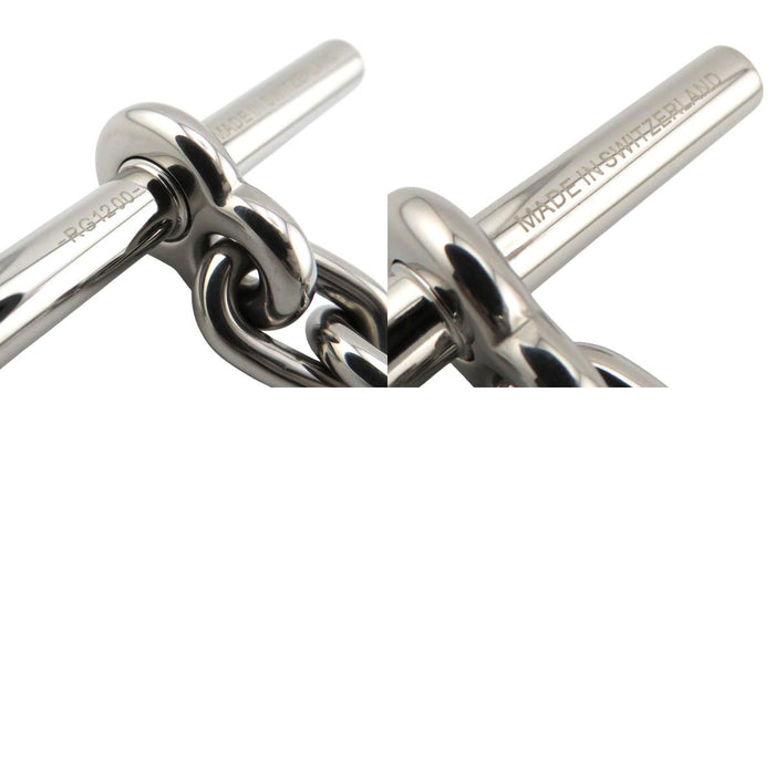 HERMES  
Silver-colored Metal  
Chaîne d'Ancre Key Ring