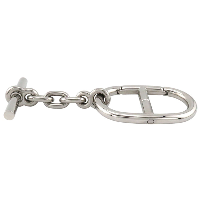 HERMES  
Silver-colored Metal  
Chaîne d'Ancre Key Ring