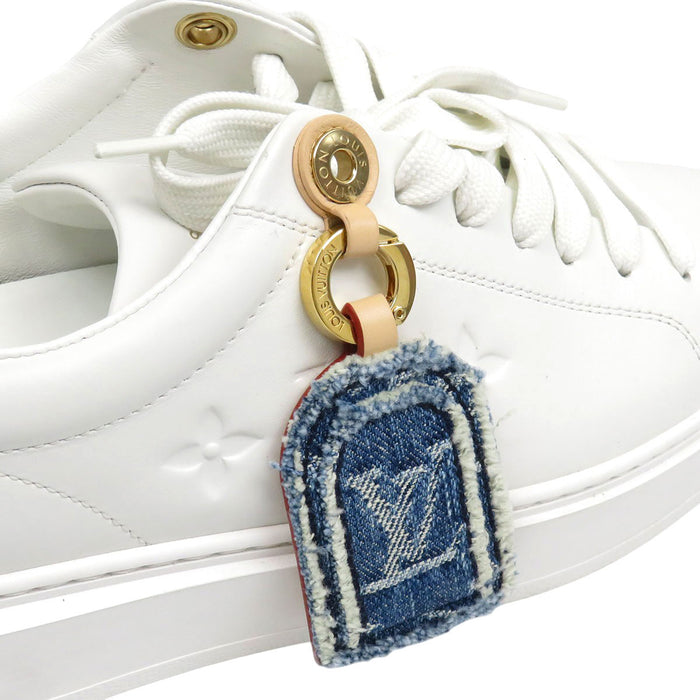 路易威登  
LV 牛仔布 皮革  
暫停系列 運動鞋  
經典花紋