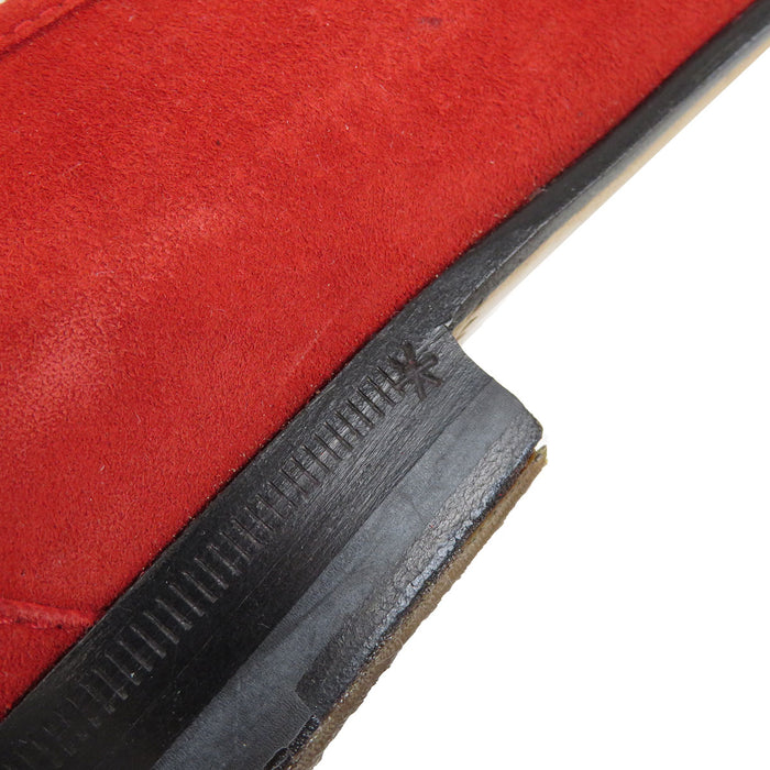 GUCCI 
フリンジ モカシン ゴールドカラーメタル 
ホースビット スウェード ローファー