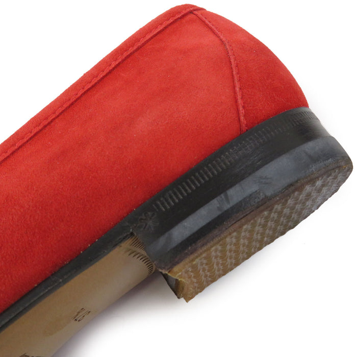 GUCCI 
フリンジ モカシン ゴールドカラーメタル 
ホースビット スウェード ローファー