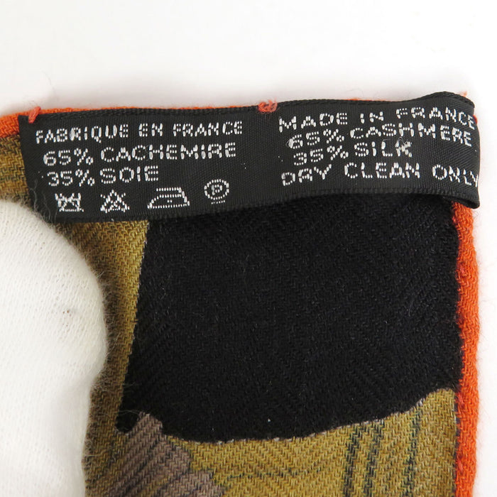 HERMES 
カレ 140 カシシル 大判 馬 
カレジェアン AU FIL DU CARRE カレの赴くままに ショール HERMES -Authentic Pre-owned ショール by TS Trading Co., Ltd.