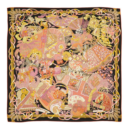 HERMES 
カレ 140 カシシル 大判 馬 
カレジェアン AU FIL DU CARRE カレの赴くままに ショール HERMES -Authentic Pre-owned ショール by TS Trading Co., Ltd.