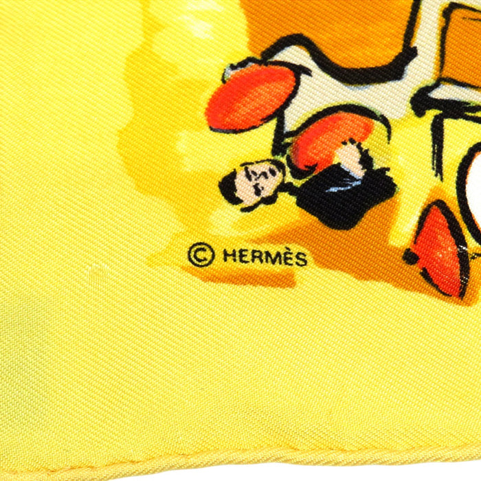 HERMES 
Petit Carré Silk Musical Instruments 
Carré 45 CONCERTO Scarf