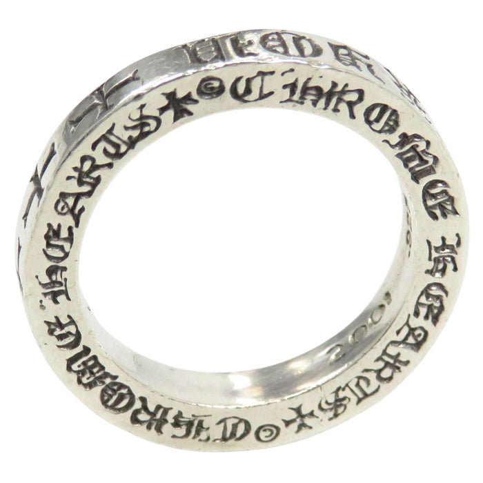 CHROME HEARTS  
間隔十字架 銀戒指  
3mm 間隔戒指 CH 去你的