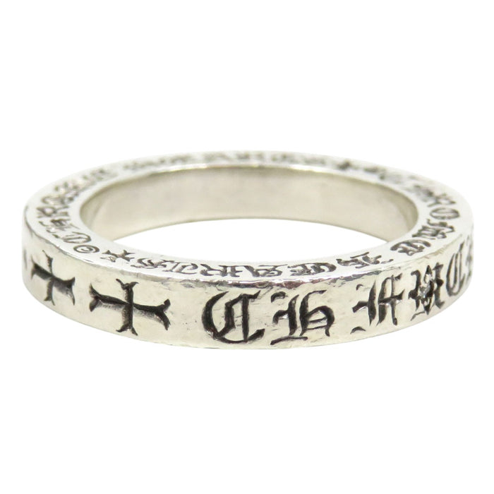 CHROME HEARTS  
間隔十字架 銀戒指  
3mm 間隔戒指 CH 去你的