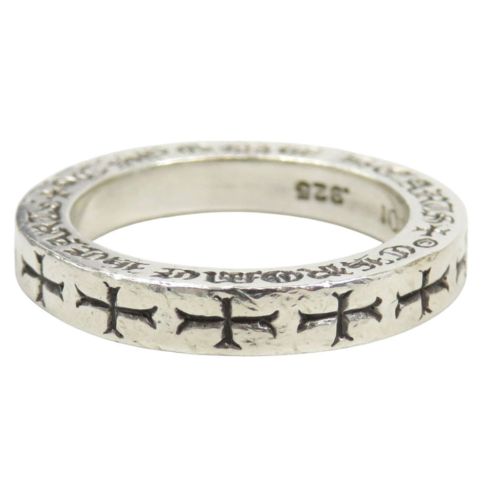 CHROME HEARTS  
間隔十字架 銀戒指  
3mm 間隔戒指 CH 去你的