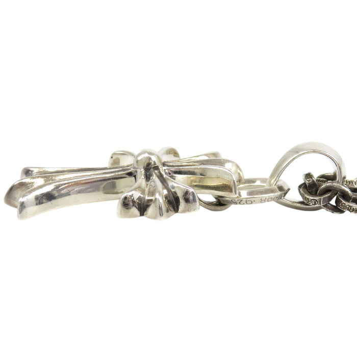 CHROME HEARTS 
SML CH CROSS BALE PAPER CHAIN 18inch シルバー 
スモール CHクロス ベイル ペーパーチェーン ネックレス