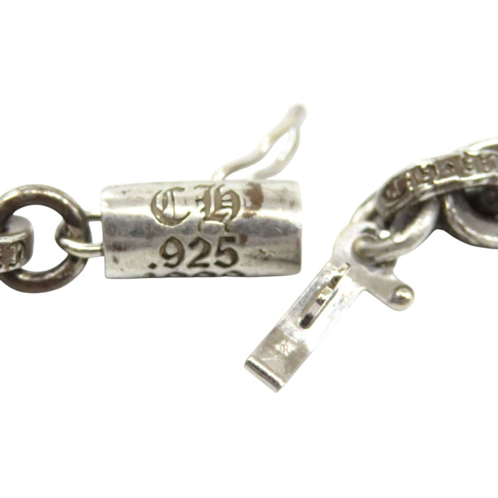 CHROME HEARTS 
SML CH CROSS BALE PAPER CHAIN 18inch シルバー 
スモール CHクロス ベイル ペーパーチェーン ネックレス