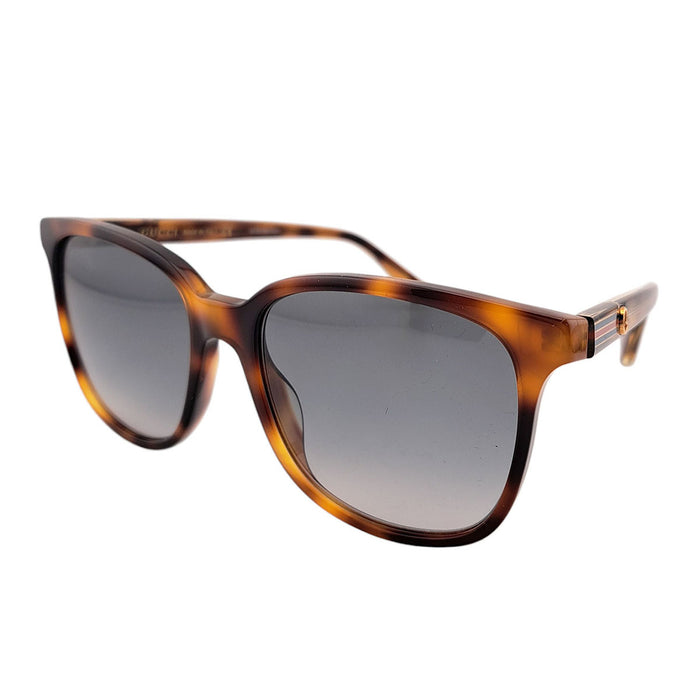 GUCCI  
GG Double G Wellington  
Interlocking G Tortoiseshell Pattern Sunglasses