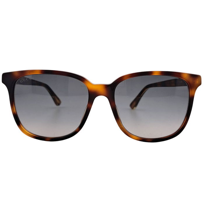 GUCCI  
GG Double G Wellington  
Interlocking G Tortoiseshell Pattern Sunglasses