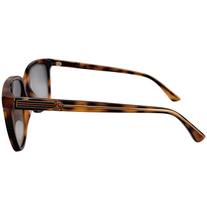 GUCCI  
GG Double G Wellington  
Interlocking G Tortoiseshell Pattern Sunglasses