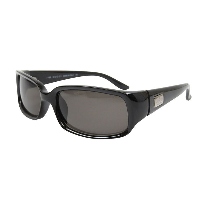 GUCCI  
Eyewear Square Frame Silver Color Metal  
Logo Plate Sunglasses