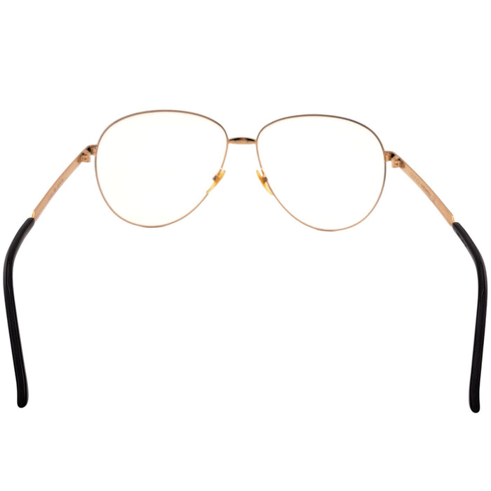 GUCCI  
Logo Eyewear Pilot Frame  
Webline Temple Sunglasses