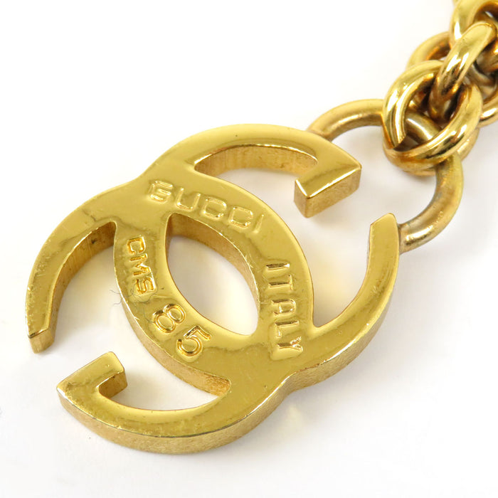 GUCCI 
ダブルG ゴールドカラーメタル 
インターロッキングG チェーンベルト