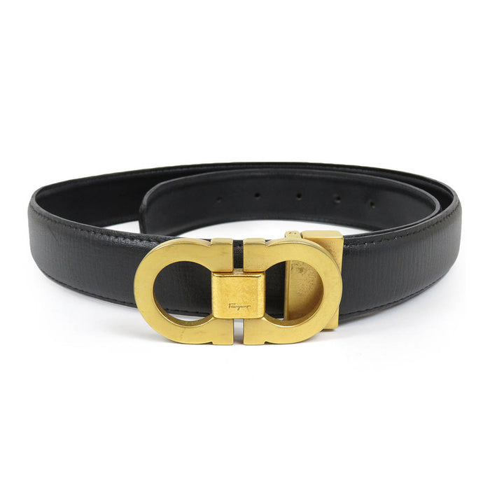 Salvatore Ferragamo 
Cuir 
Ceinture Gancini