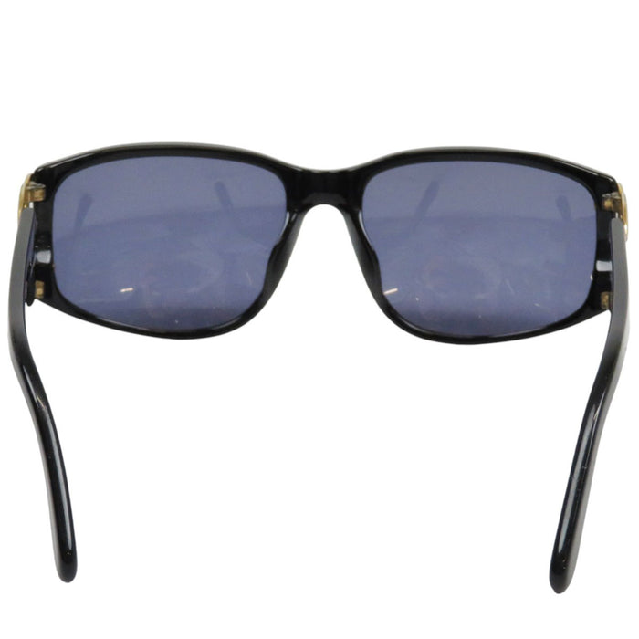 CHANEL 
COCO CC Logo Eyewear Gold-Colored Metal 
Coco Mark Sunglasses