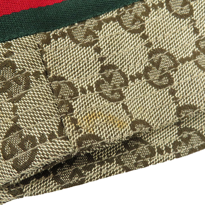 GUCCI 
ロゴ 総柄 WEB 
GGキャンバス バケットハット 
シェリーライン