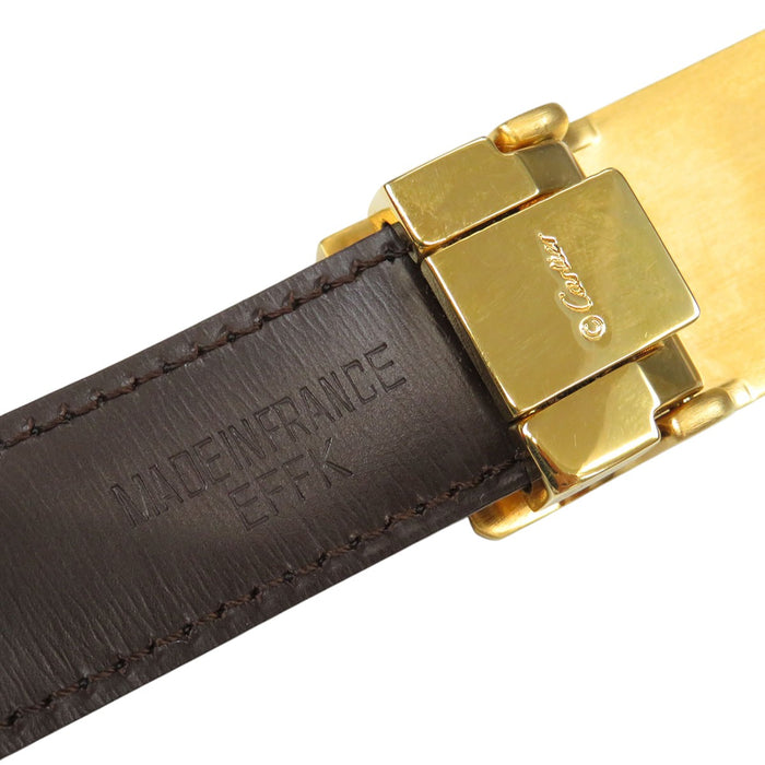 CARTIER 
リバーシブル レザー 
パンテール ベルト