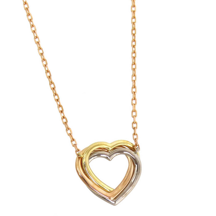 CARTIER  
Trinity Heart Necklace