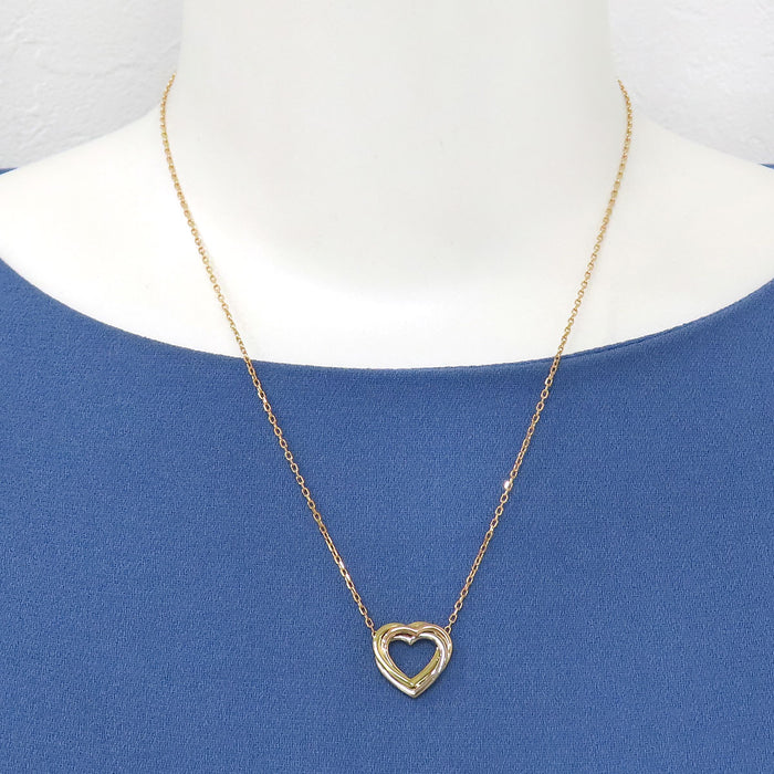 CARTIER  
Trinity Heart Necklace