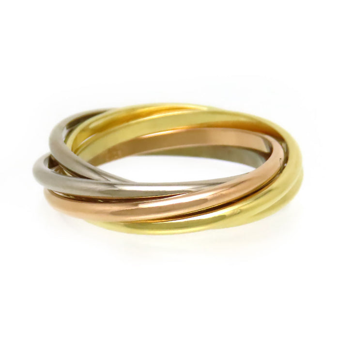 CARTIER 
トリニティ リング 5連