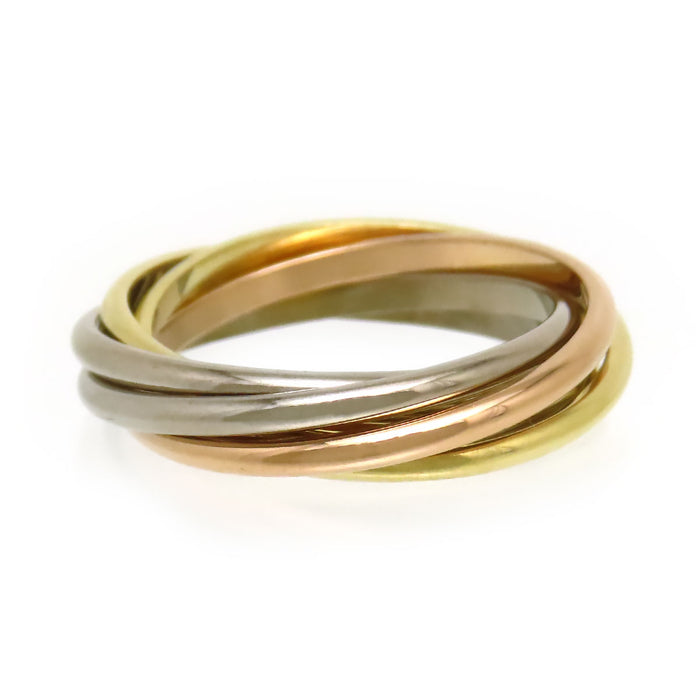 CARTIER 
トリニティ リング 5連