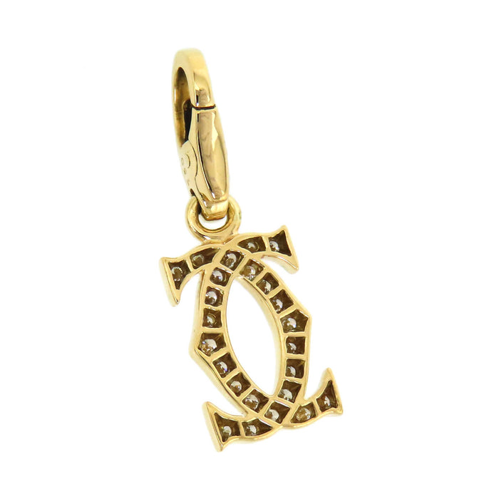 CARTIER 
2C Diamond Charm