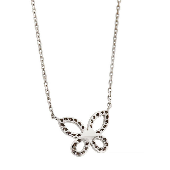 GRAFF 
ミニ バタフライ シルエット ダイヤモンド ペンダント
