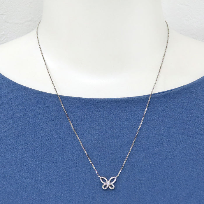 GRAFF 
ミニ バタフライ シルエット ダイヤモンド ペンダント