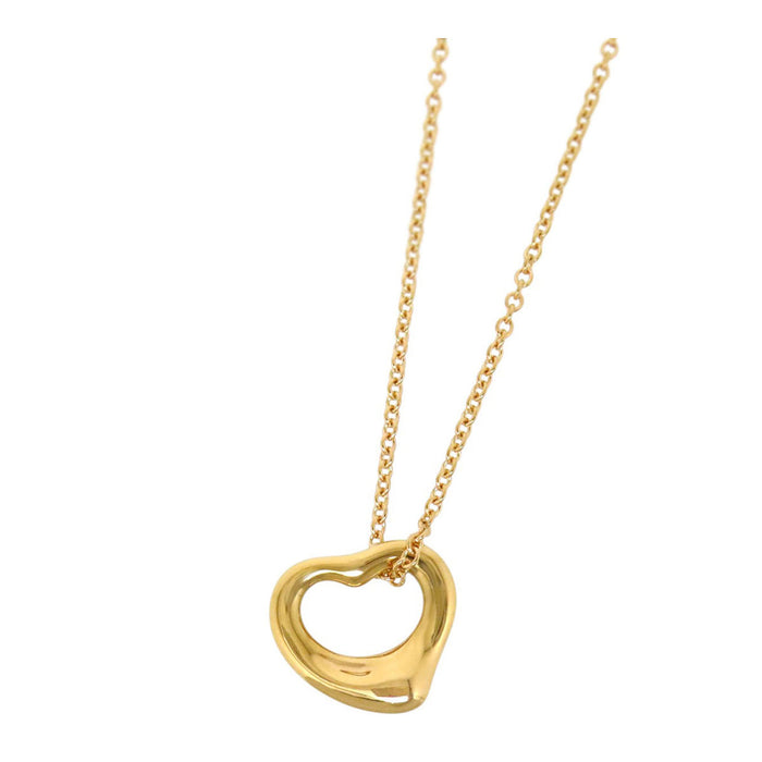 TIFFANY&Co. 
Open Heart Necklace