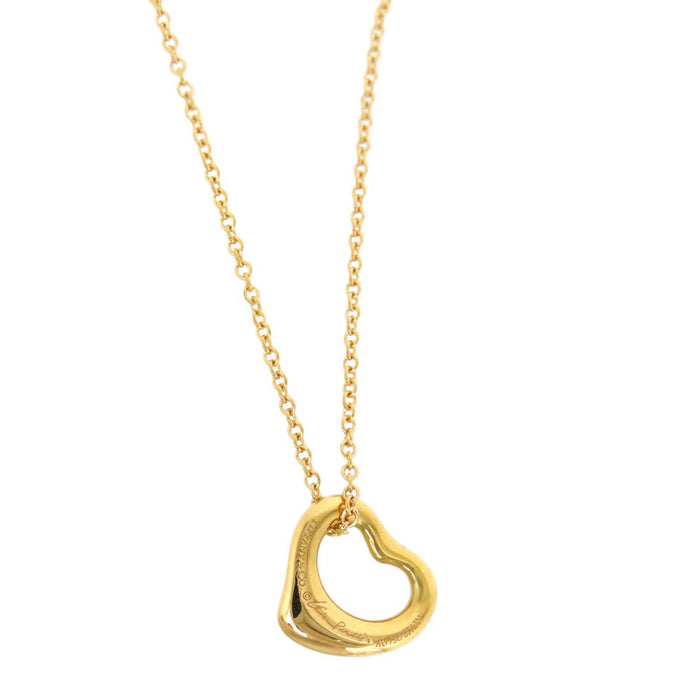 TIFFANY&Co. 
Open Heart Necklace