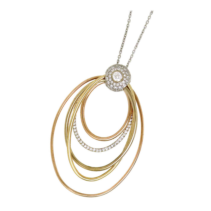 FOREVERMARK  
ミルモア 大圓形鑽石項鍊